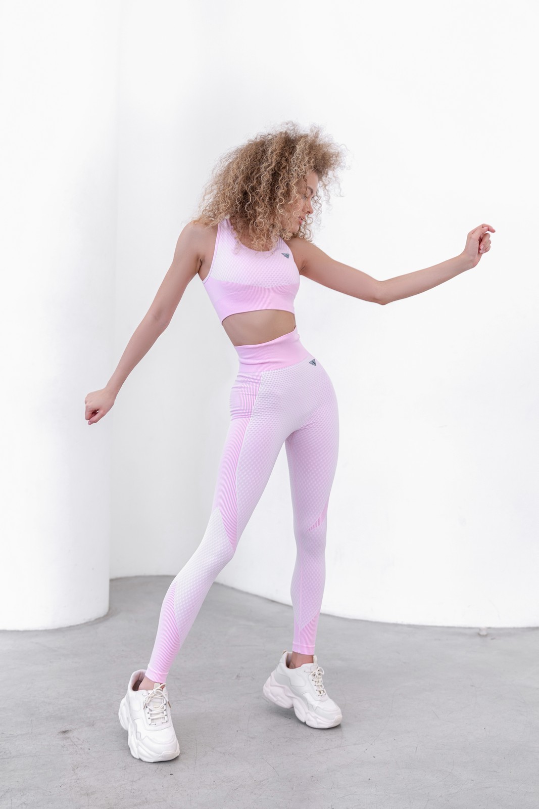 Лосины SM Leg Popit Pink для спорта и фитнеса – фото №  1