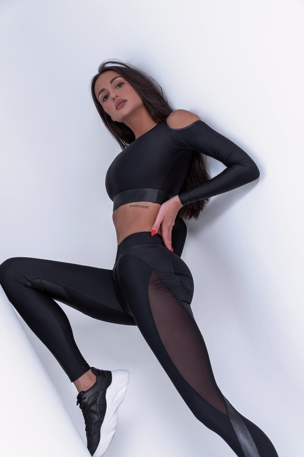 Лосины Leg X-Girl Skin Black для спорта и фитнеса – фото №  10