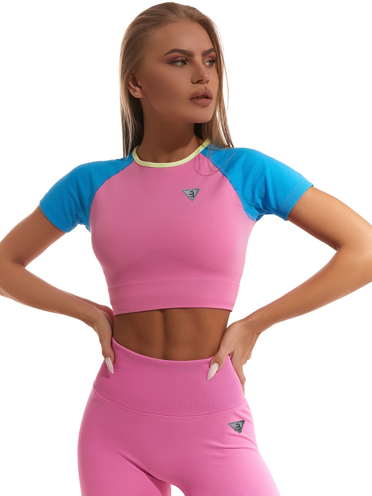 Топ SM T-Shirt Pastille Pink для спорта и фитнеса – фото №  6