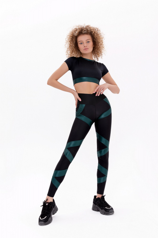 Leg Fabulous Skin "Black & Green"