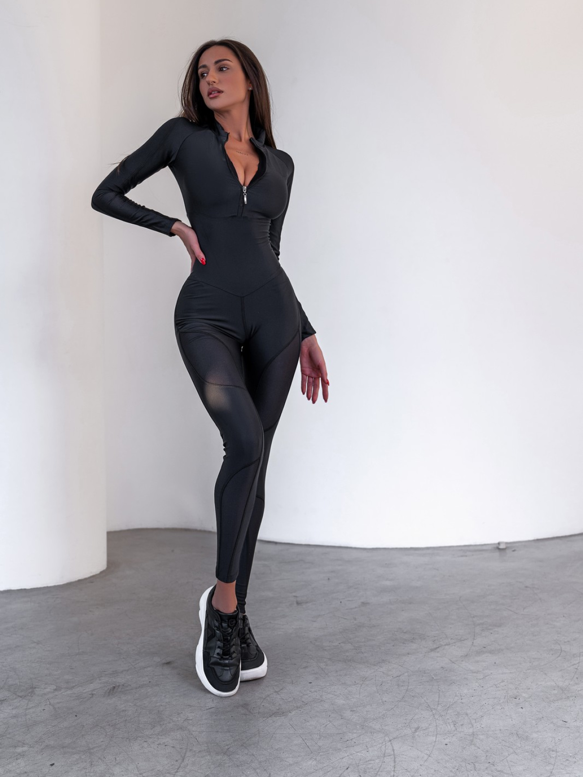 Комбинезон J-Suit Aesthetics Skin Black для спорта и фитнеса – фото №  9
