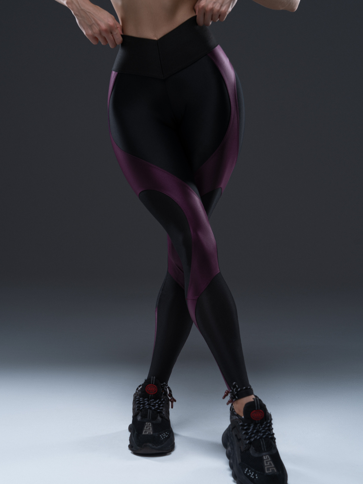 Leg Corsage Pandora Skin Black & Cherry для спорта и фитнеса – фото №  2
