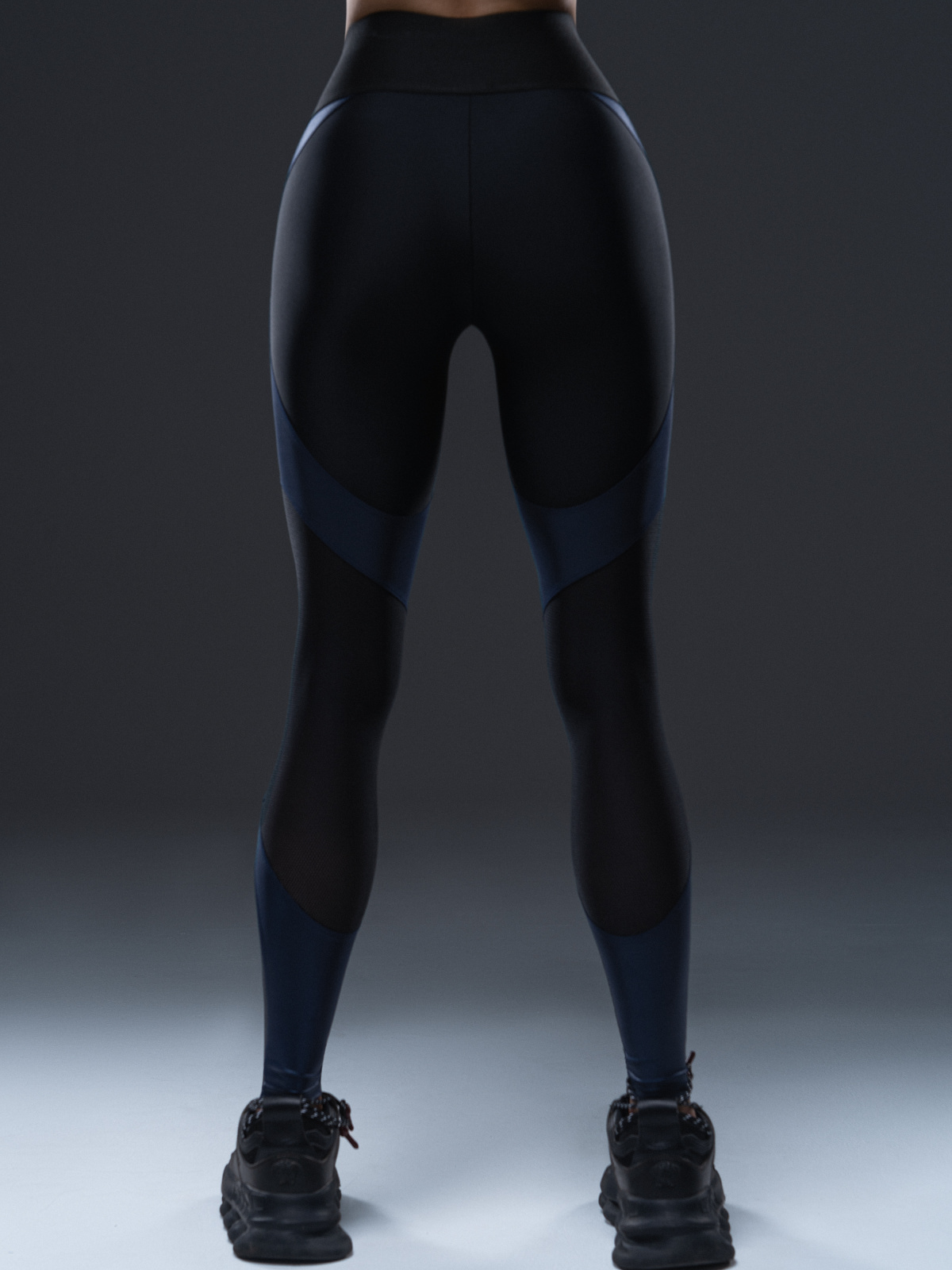 Leg Corsage Pandora Skin Black & Dark Blue для спорта и фитнеса – фото №  8