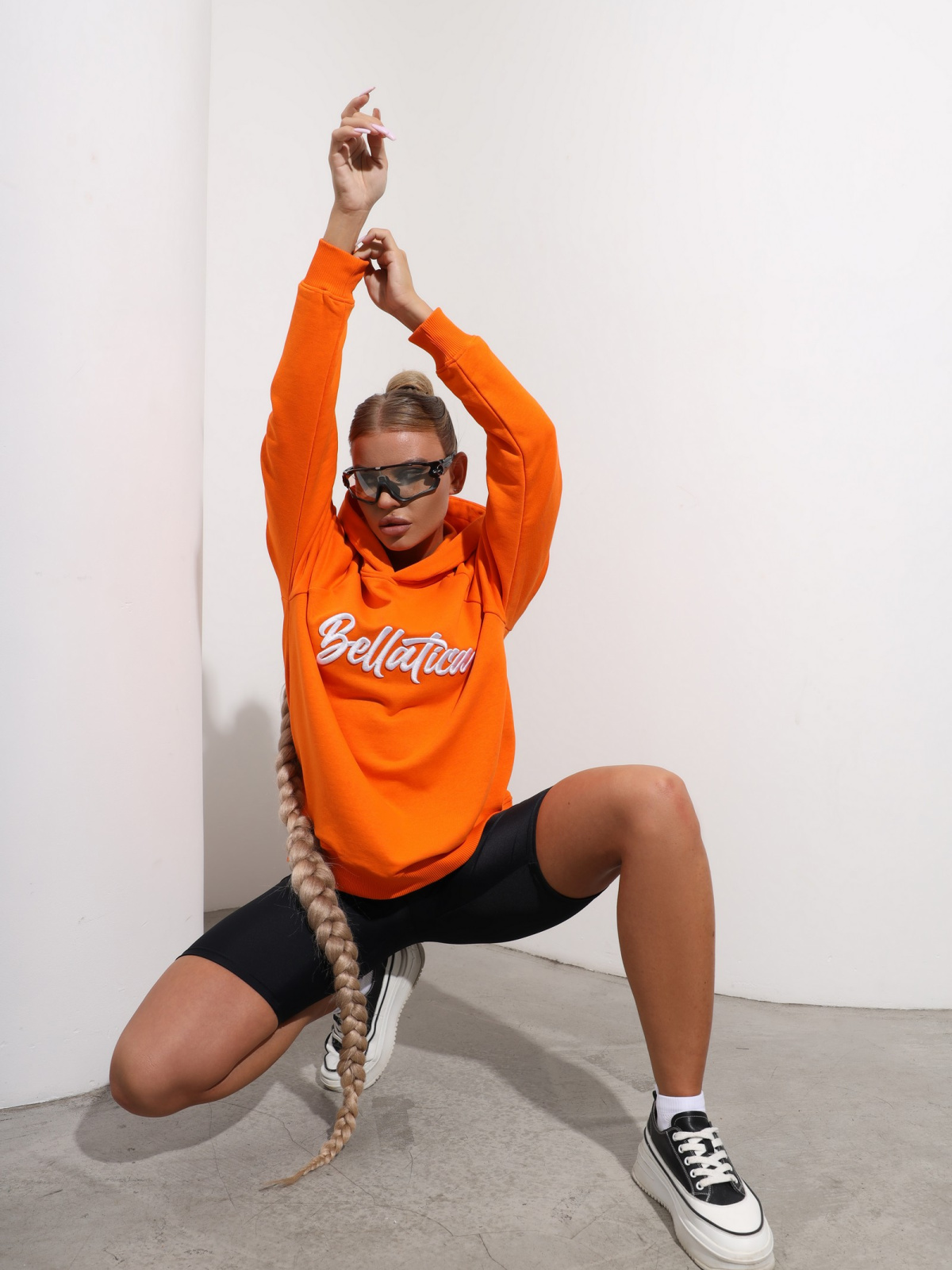 Hoodie Cheerleader Orange для спорта и фитнеса – фото №  6