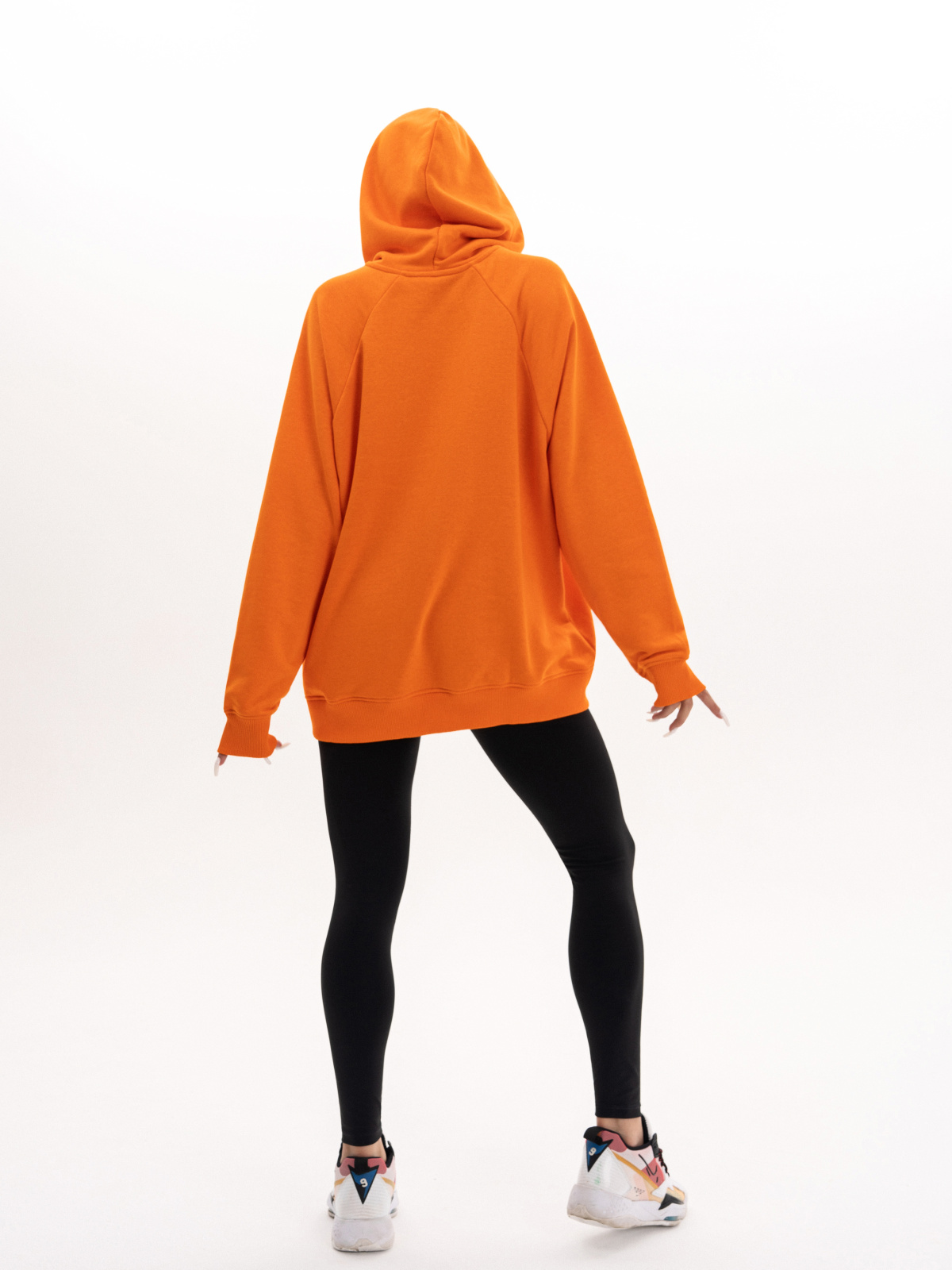 Hoodie Cheerleader Orange для спорта и фитнеса – фото №  9