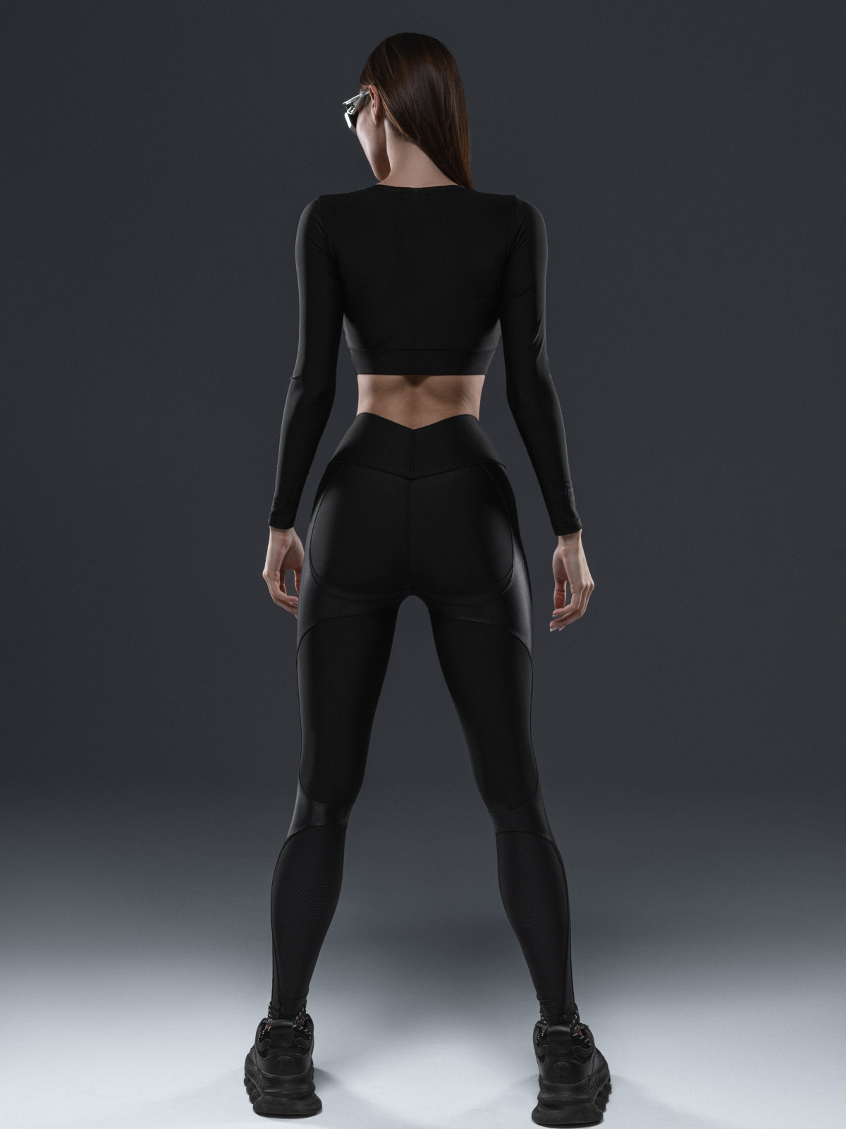 Leg Solid Skin Black для спорта и фитнеса – фото №  3