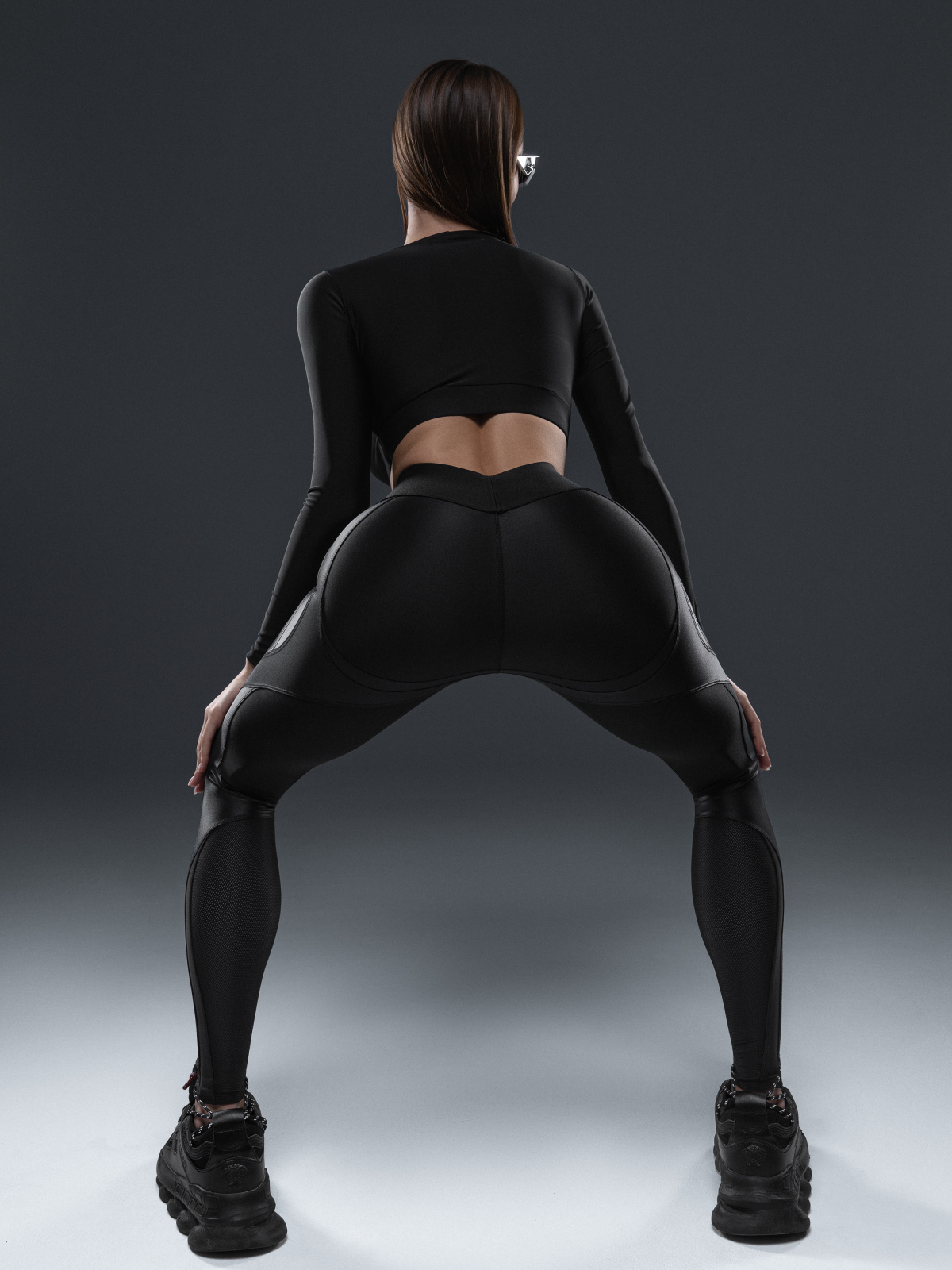 Leg Solid Skin Black для спорта и фитнеса – фото №  8