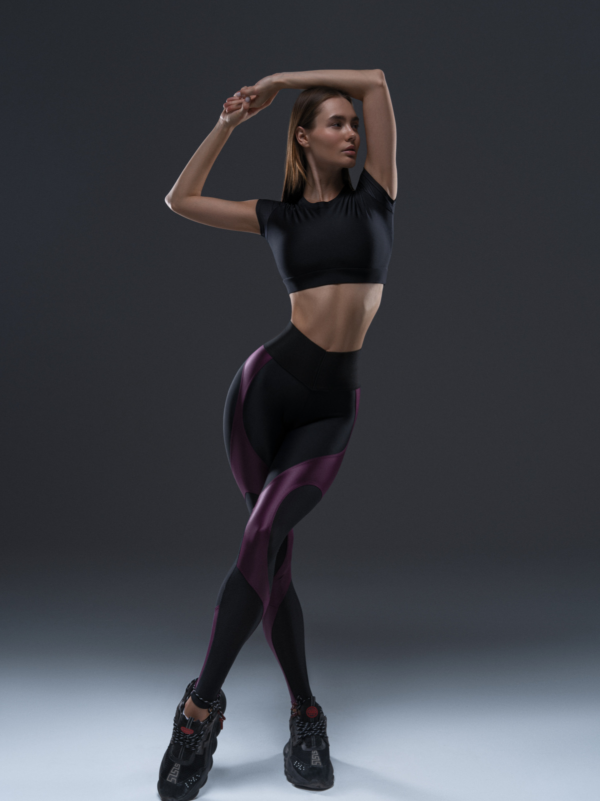 Leg Corsage Pandora Skin Black & Cherry для спорта и фитнеса – фото №  7