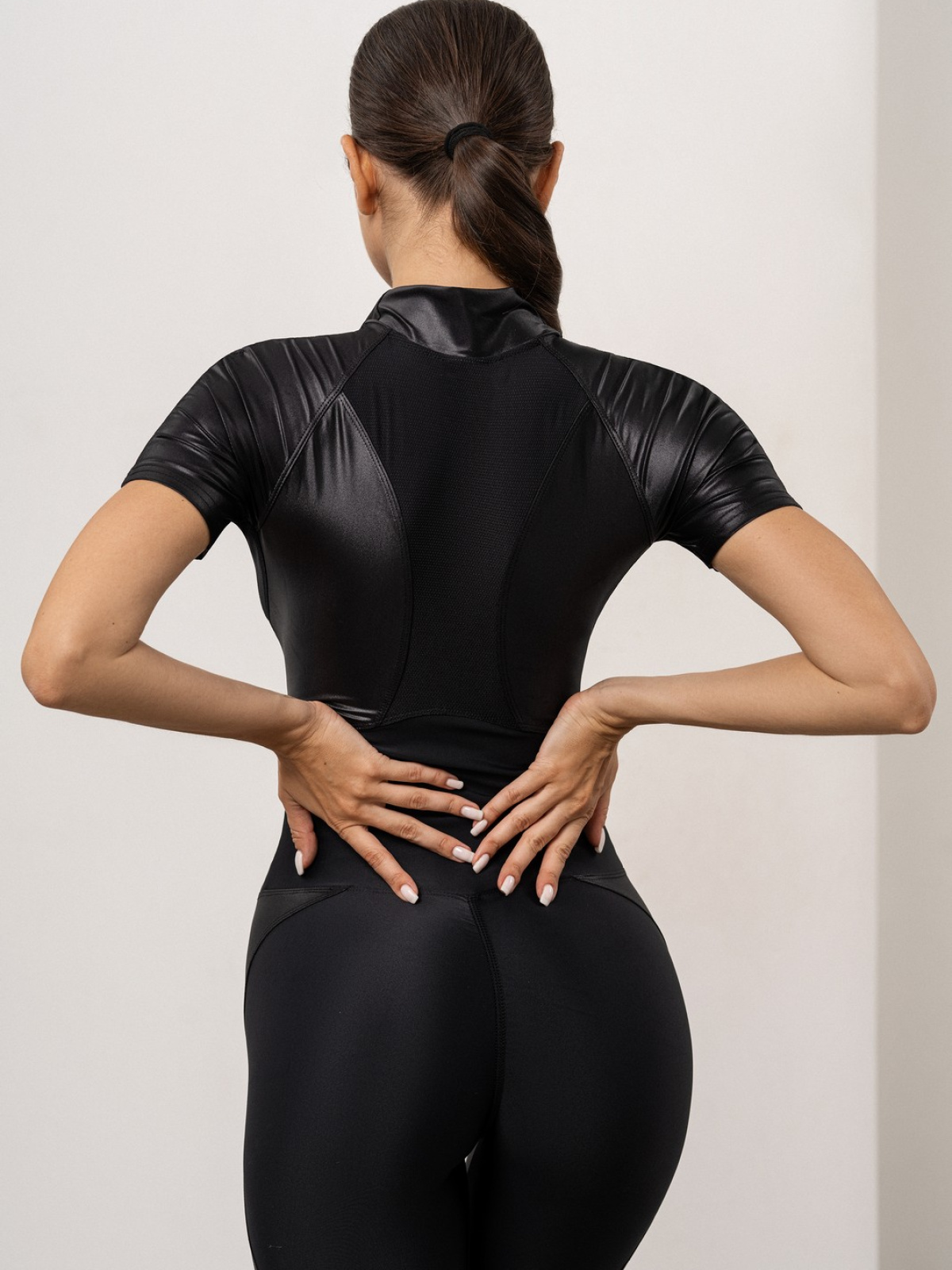 Комбинезон J-Suit Pandora Skin Black для спорта и фитнеса – фото №  10