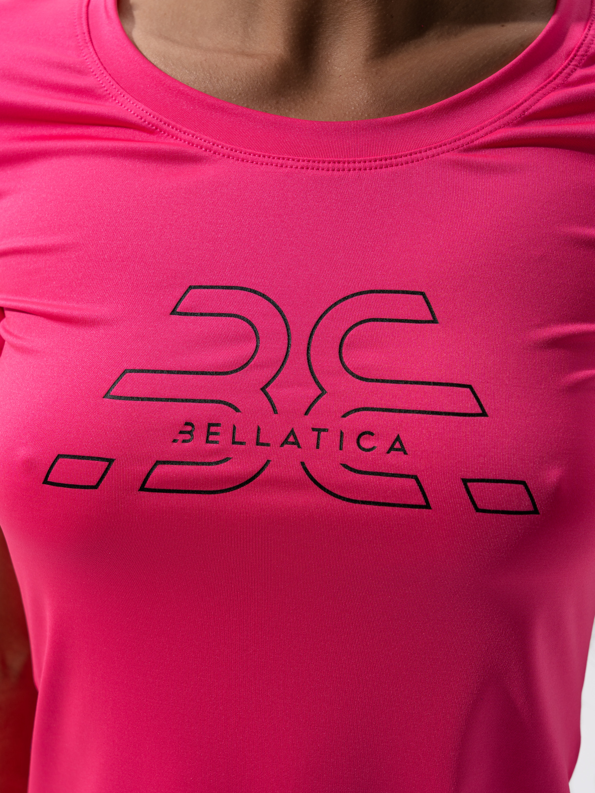 Топ T-Shirt Logo Fluo Pink для спорта и фитнеса – фото №  1