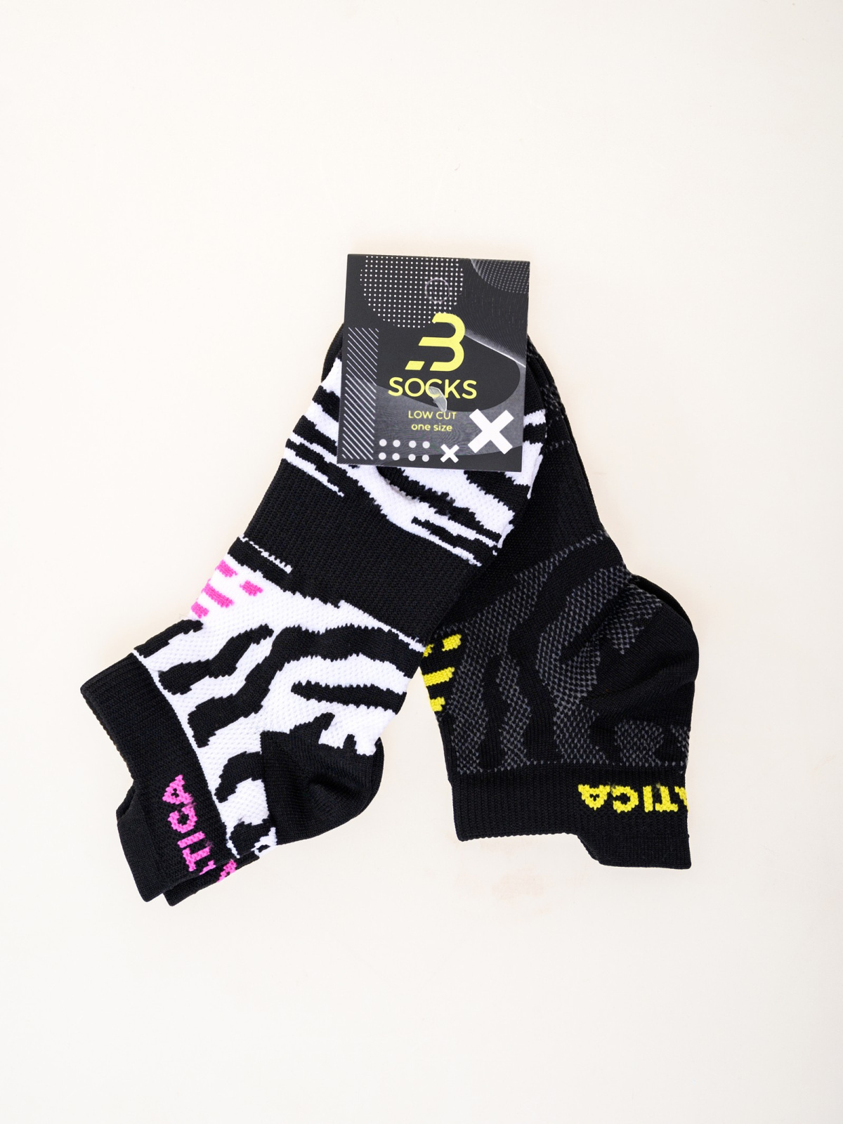 Socks Zebra для спорта и фитнеса – фото №  1