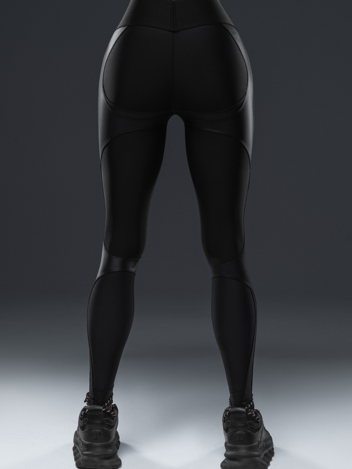 Leg Solid Skin Black для спорта и фитнеса – фото №  5